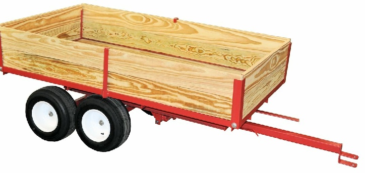 model 6500 lawn trailer